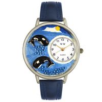 Whales Watch in Silver Unisex U 0140005