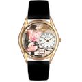 What a Ham Pig Watch Classic Gold Style C 0420011 What a Ham Pig Watch Classic Gold Style C 0420011