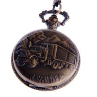 Wheeler-Truck Pocket Watch PW43