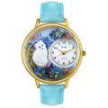 White Cat Watch in Gold or Silver Unisex G 0120014 White Cat Watch in Gold or Silver Unisex G 0120014