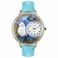 White Cat Watch in Silver Unisex U 0120014 White Cat Watch in Silver Unisex U 0120014