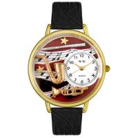 Wind Instruments Watch in Gold or Silver Unisex G 0510014
