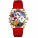 Wine and Cheese Watch Classic Gold Style C 0310004