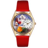 Wine and Cheese Watch Classic Gold Style C 0310004
