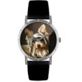 Yorkie Print Watch in Silver Classic R 0130077 Yorkie Print Watch in Silver Classic R 0130077