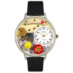 Yorkie Watch in Silver Unisex U 0130077 Yorkie Watch in Silver Unisex U 0130077