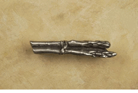 Asparagus Cabinet Pull In Pewter