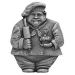 Baker Cabinet Knob, Antique Pewter