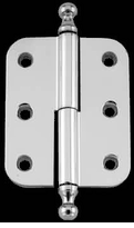 Ball Tip Chrome Radius (LOR) Hinges