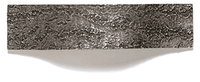 Bark Cabinet Pull In Pewter