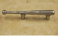 Baseball Bat Cabinet Pull In Pewter