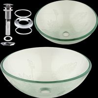 Bella Flora Glass Vessel Sink