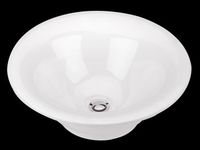 Bristol White Vitreous China Over Counter Vessel Sink