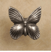Butterfly Cabinet Knob/Pull In Pewter