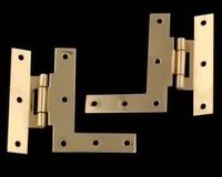Cabinet Hinges, Spanish Gold "HL" Offset Hinge