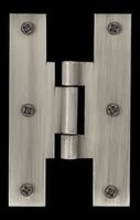 Cabinet Hinges, Pewter Brass Flush Hinge