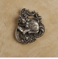 Calico Cat On A Pillow Cabinet Knob/Pull