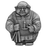 Candlestick Maker Cabinet Knob, Antique Pewter