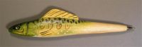 Carp Fish Handcarved Wood Pen