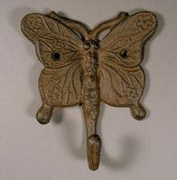 Cast Iron Butterfly Hook