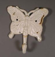 Cast Iron Butterfly Hook