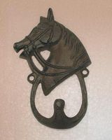 Cast Single Horse Head On Shoe Single Hook