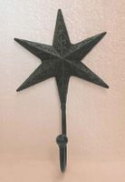 Cast & Wrought Iron Deco Star Hook