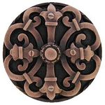 Celtic Chateau Cabinet Knob, Antique Copper
