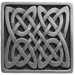 Celtic Isles Cabinet Knob, Antique Pewter