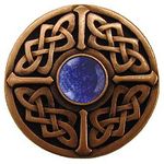 Celtic Jewel / Blue Sodalite, Antique Copper