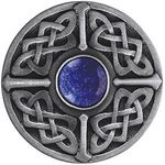 Celtic Jewel / Blue Sodalite, Antique Pewter