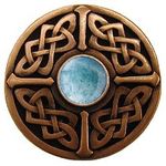 Celtic Jewel / Green Adventurine, Antique Copper