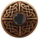 Celtic Jewel / Onyx, Antique Copper