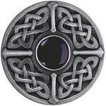 Celtic Jewel / Onyx, Antique Pewter