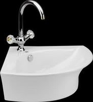 China Sinks, White Vitreous China Deep End Corner Vessel Sink