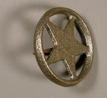 Circle-Star Nail, Cast Iron