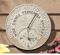 Clocks, Fossil Celestial Thermometer Clock