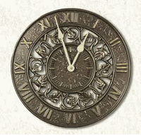 Clocks, Ivy Silhouette Clock