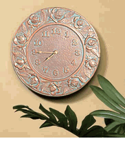 Clocks, Rose Wall Clock