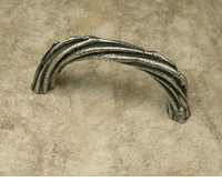 Cottage Vine Cabinet Pull In Pewter
