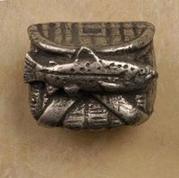 Creel Small Pewter Cabinet Knob/Pull