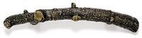 Curved Branch Pewter Cabinet Pull