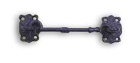 Decorative Black Wrought Iron, Cabin Hook 6"
