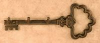 Decorative Cast Iron Key Hook (STYLE C)