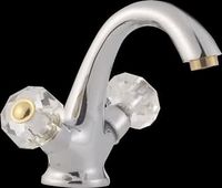 Designer Faucet, Single Hole, Chrome Plated Brass, Mountain Spring Faucet