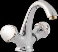 Designer Faucet, Single Hole, Chrome Plated Brass, Mountain Spring Faucet