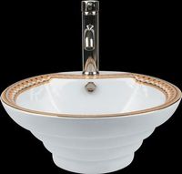 Diamond Back White Vitreous China Over Counter Vessel Sink