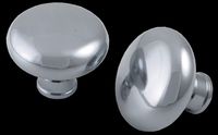 Door Knobs Bright Chrome, 2 1/4" Knobs Only