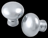 Door Knobs Bright Chrome, Braided, Knobs Only