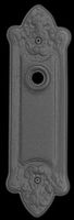 Doorplates, Black , Black Brass Raised Doorplate